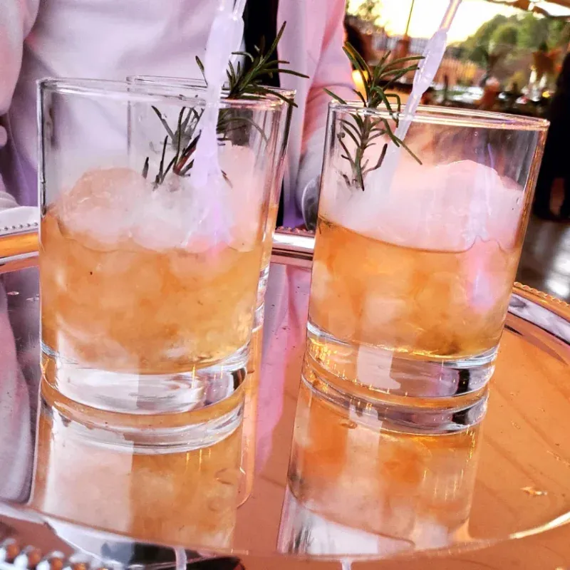 Signature Cocktails luxury presentation smoke cocktails NJ