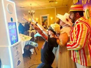 group of people having fun at bartenders vip mix event