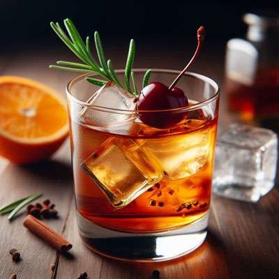 Bartenders vip mix recipes Maple Bourbon Old Fashioned